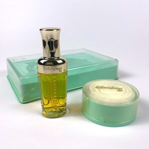 Vintage Wind Song Prince Matchabelli Perfume Dusting Powder Set READ/SEE FLAWS‎